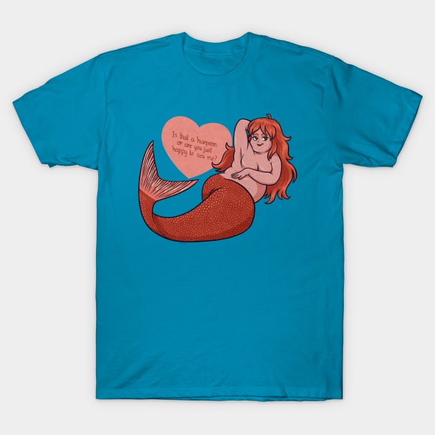 Cheeky Mermaid T-Shirt by JenniferSmith